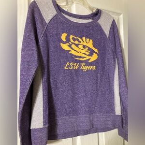 Pressbox Purple and Yellow Long Sleeve Tee